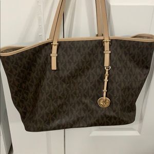 MK brown tote